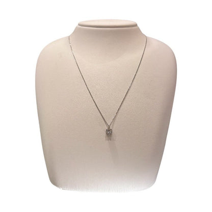 Diamond Necklace Pt900 Pt850 Diamond