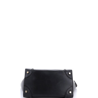 Celine Luggage Bag Smooth Leather Mini