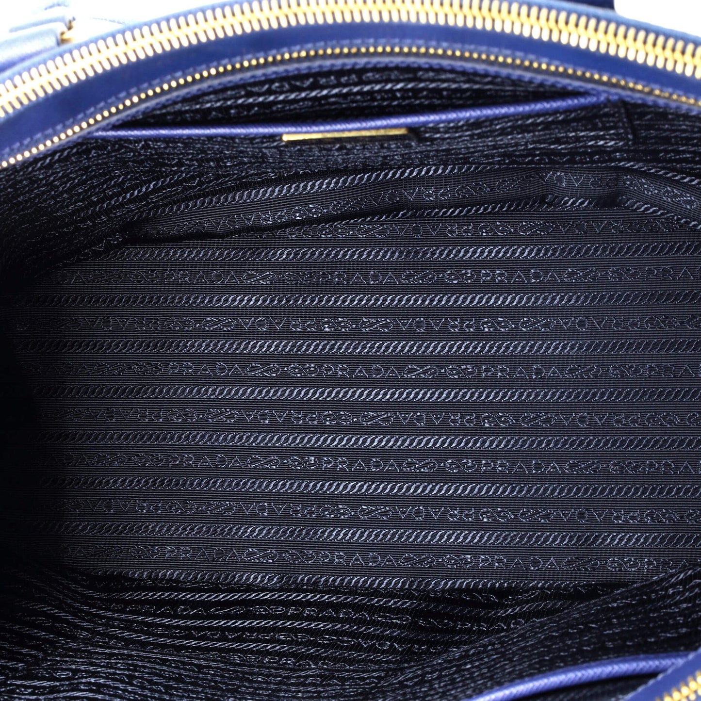 Prada Double Zip Lux Tote Saffiano Leather Large