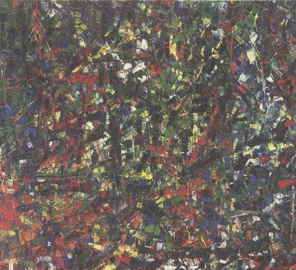 Sans Titre 1954 Offset Lithograph 25.5" x 25.5" JEAN-PAUL RIOPELLE 2023