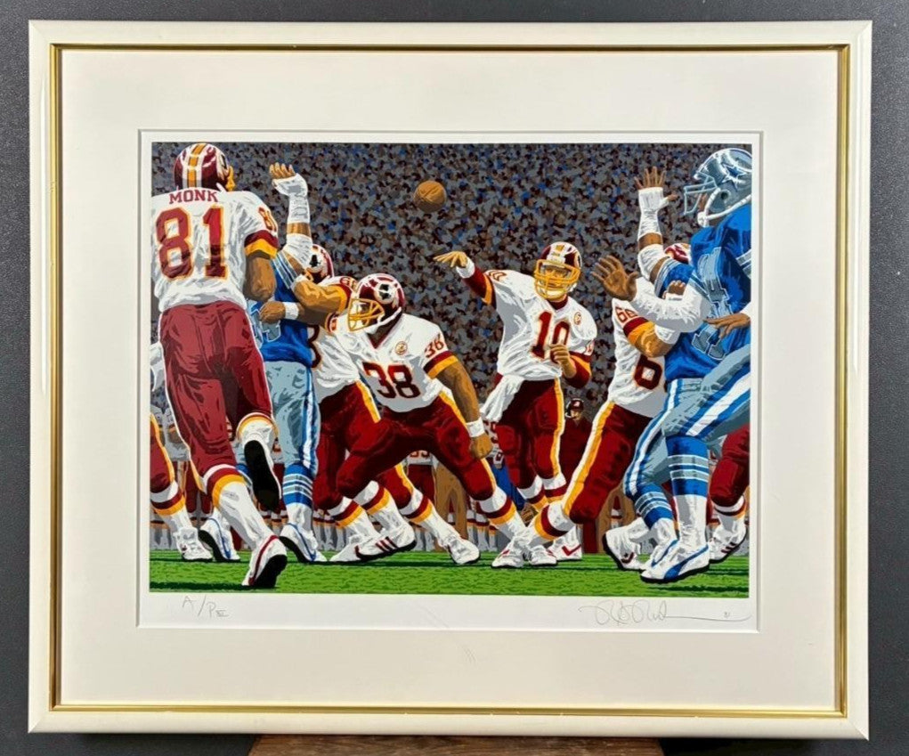 Rick Rush "American Football" Original Serigraph