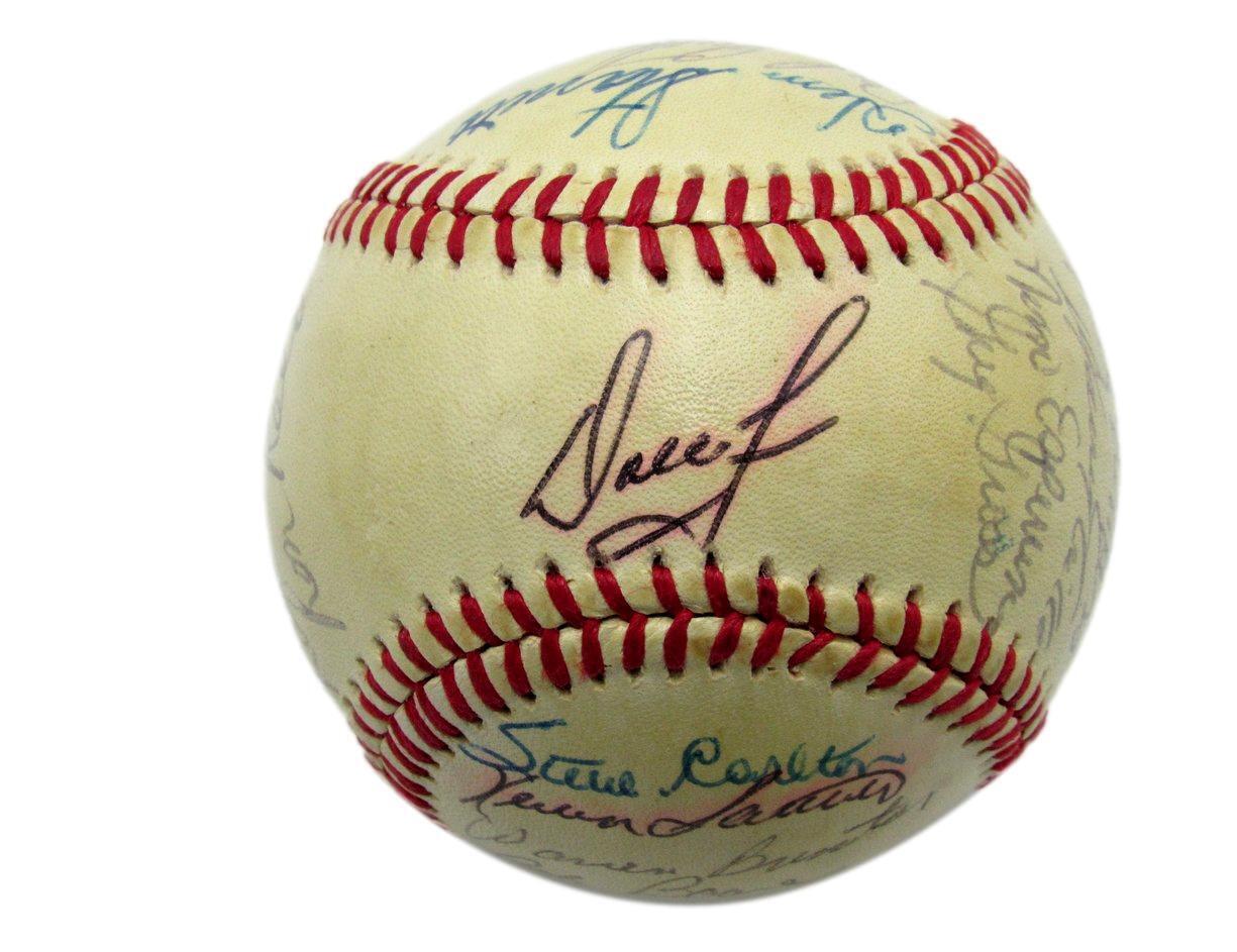 1980 Philadelphia Phillies Multi-Signed By 25 Onl