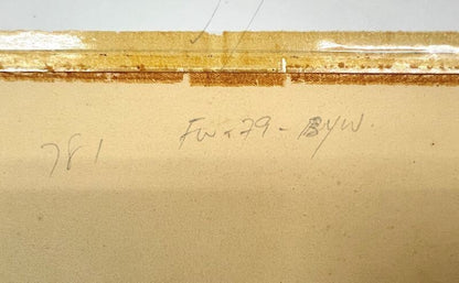 Chin Kon Yit (Selangor, Malaysia) Original Painting Watercolor On Paper Signed