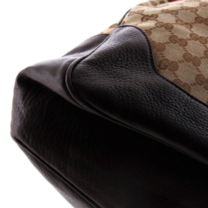 Gucci Diana Bamboo Shoulder Bag Gg Canvas Medium