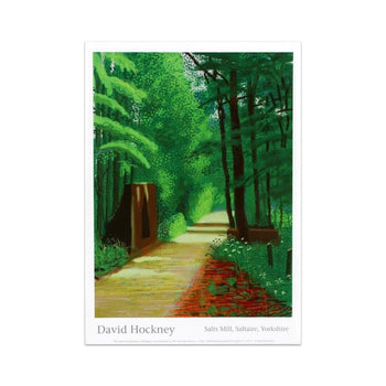 David Hockney Original Exhibition Poster -2Nd