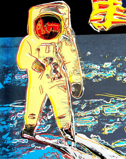 Andy Warhol "Moonwalk" Hand Signed Coa