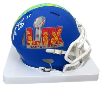 A.J. Brown Signed/Auto Mini Sb Lix Blue Football