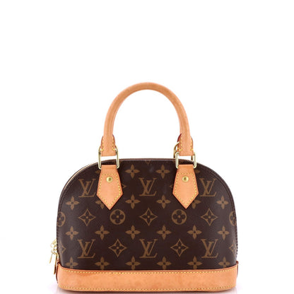 Louis Vuitton Alma Handbag Monogram Canvas Bb