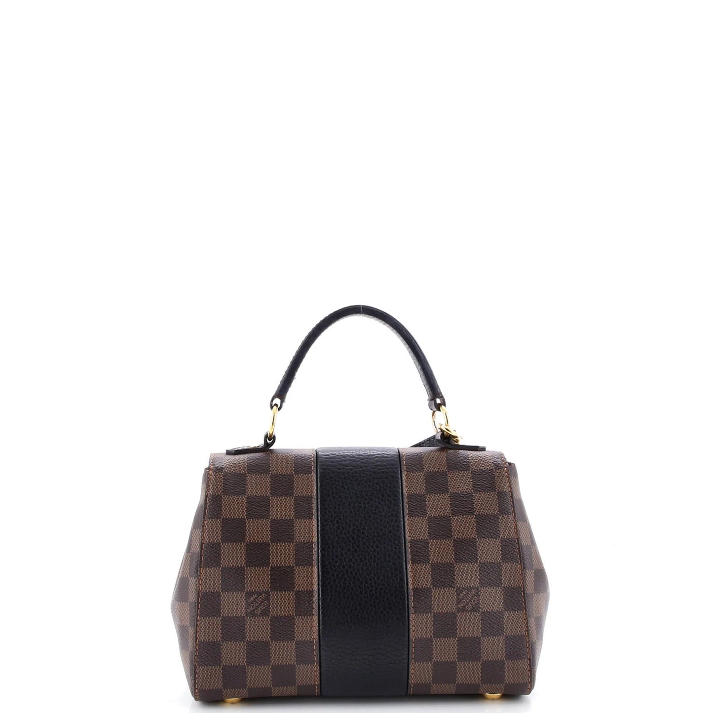 Louis Vuitton Bond Street Handbag Damier With Leather Bb