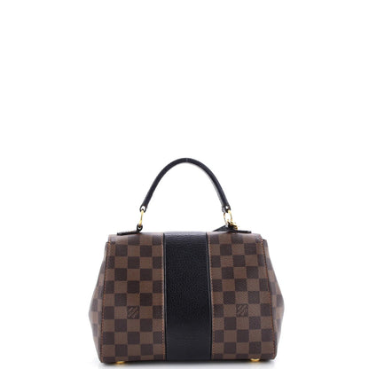 Louis Vuitton Bond Street Handbag Damier With Leather Bb