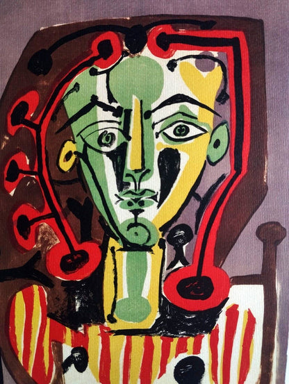 Pablo-Picasso Lithograph Coa Signed Numbered Pencil Stamped