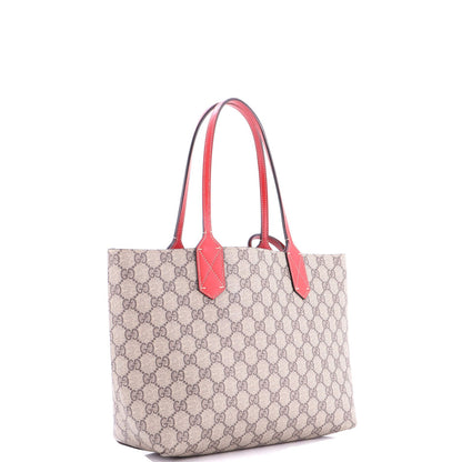 Gucci Reversible Tote Gg Print Leather Small
