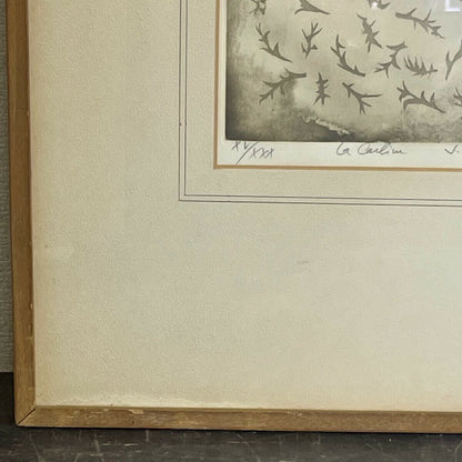 Jacques Jean Joachim Rigal (French) Original Lithograph Signed Numbered Framed