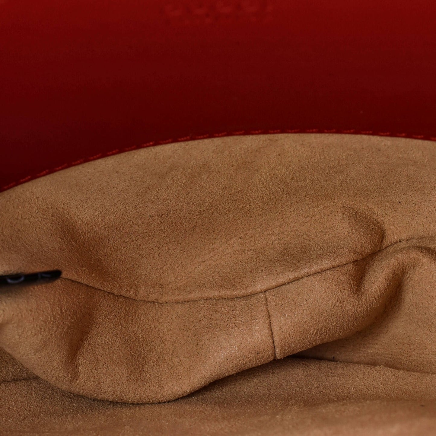 Gucci Interlocking G Heart Shoulder Bag Diagonal Quilted Leather Mini