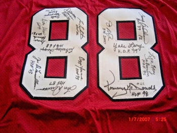 Terry Bradshaw,Joe Montana,George Blanda Jsa/Coa