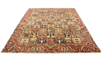 10X12'5 Ft Handmade Vintage Oriental Rug