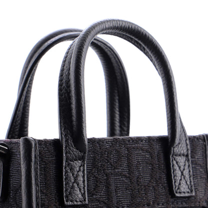 Christian Dior Safari North South Convertible Tote Oblique Canvas Mini