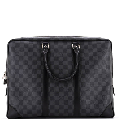 Louis Vuitton Porte-Documents Voyage Briefcase Damier Graphite