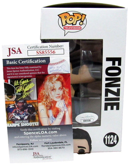 Henry Winkler "Fonzie - Happy Days" Signed Funko Pop! #1124 Figurine Jsa 165410