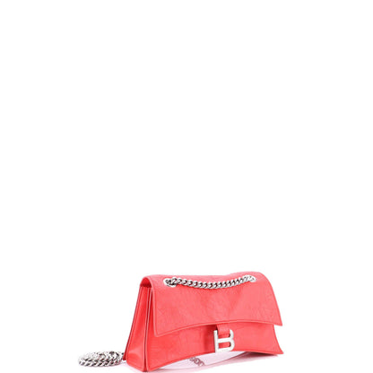 Balenciaga Crush Chain Flap Bag Leather Small