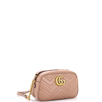 Gucci Gg Marmont Shoulder Bag Matelasse Leather Small