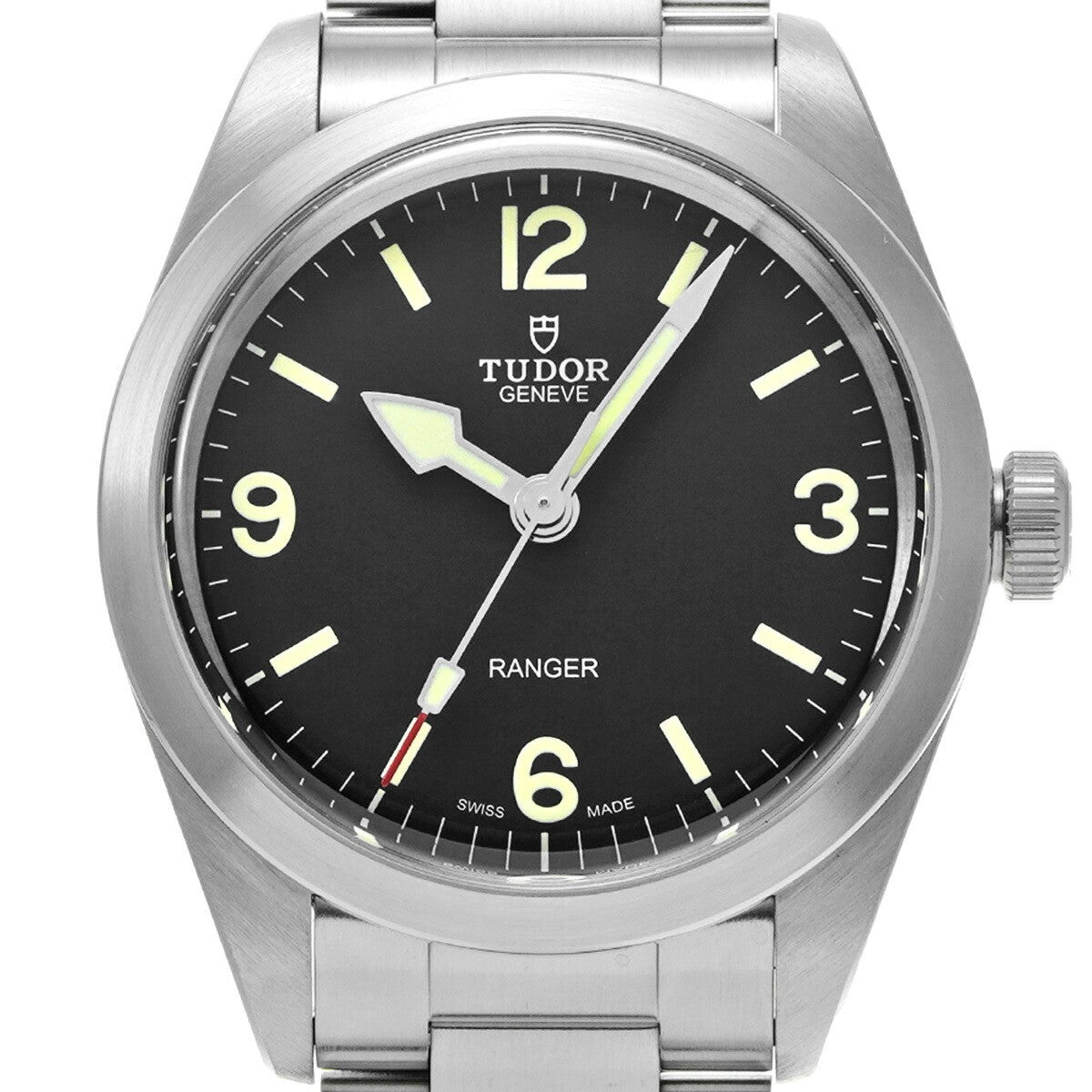 Tudor Ranger 79950 Black Case Size 3939Mm Men'S Used Watch #4158