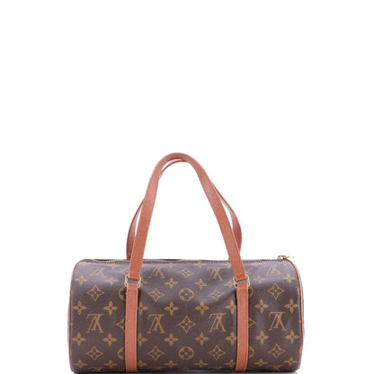 Louis Vuitton Papillon Handbag Monogram Canvas 30