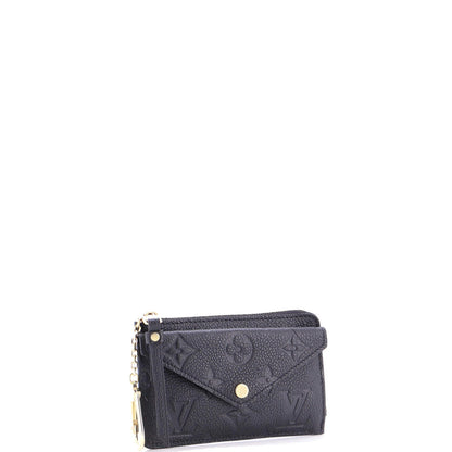 Louis Vuitton Recto Verso Card Holder Monogram Empreinte Leather