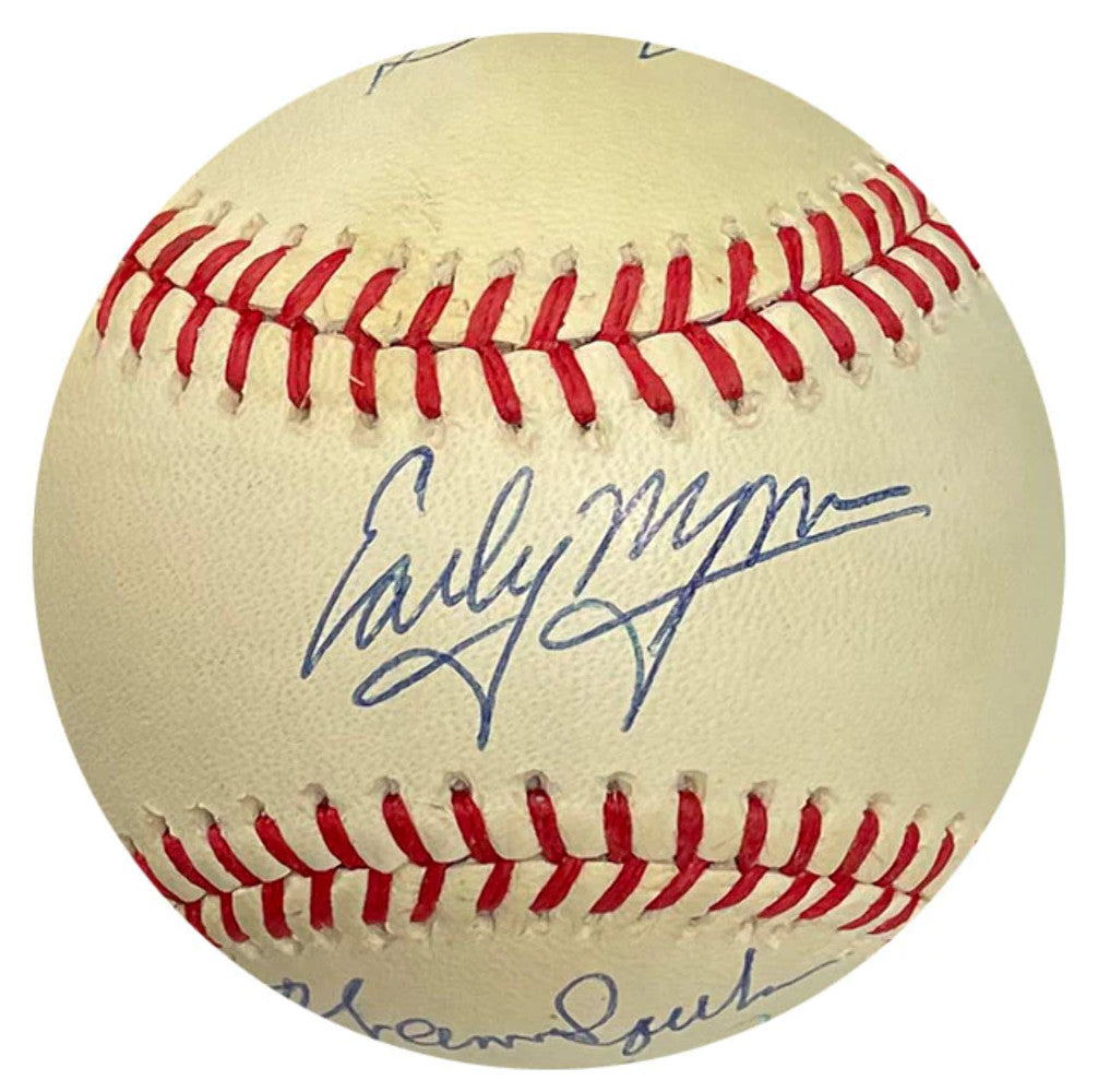 300 Win Club Autographed Baseball (Psa)