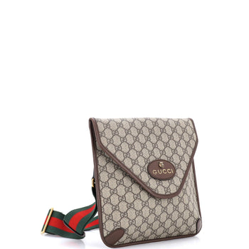 Gucci Neo Vintage Envelope Messenger Gg Coated Canvas Medium