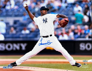 Luis Severino Autographed 11X14 Baseball Photo