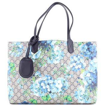 Gucci Reversible Tote Blooms Gg Print Leather Medium