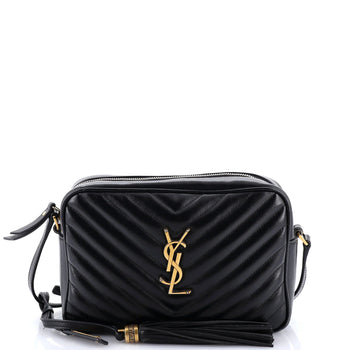 Saint Laurent Lou Camera Bag Matelasse Chevron Leather Small