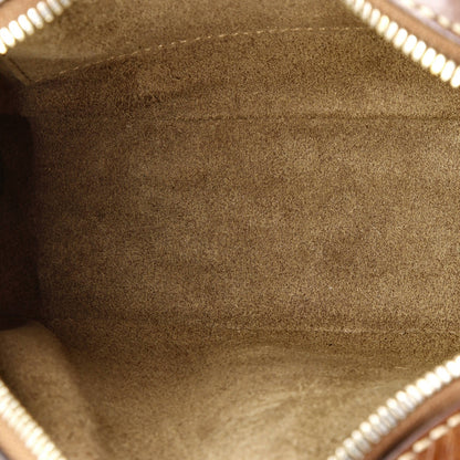 Gucci Chain Crossbody Bag Gg Coated Canvas And Leather Mini