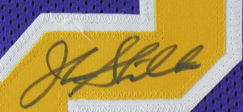 John Stockton Autographed Jersey Utah Jazz Framed