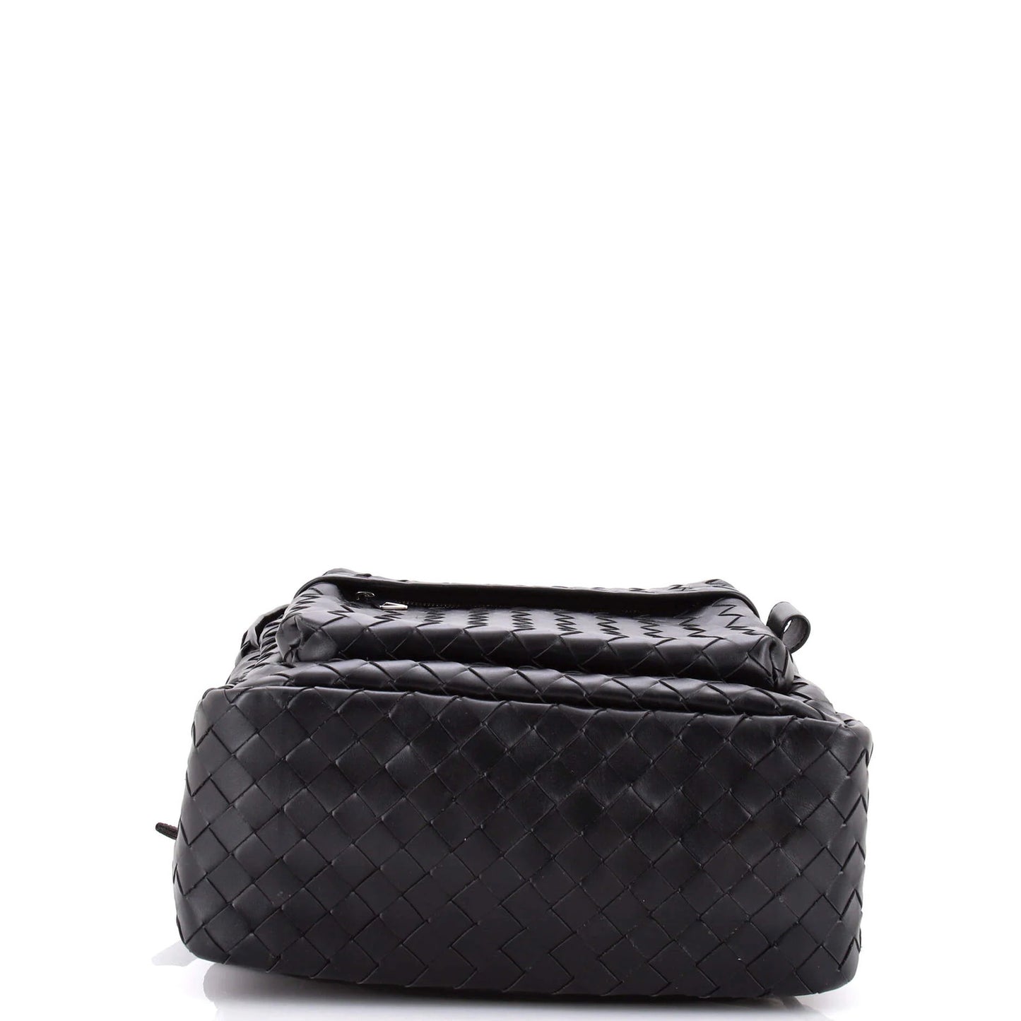 Bottega Veneta Front Pocket Backpack Intrecciato Leather Medium