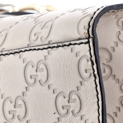 Gucci Emily Chain Flap Bag Guccissima Leather Medium