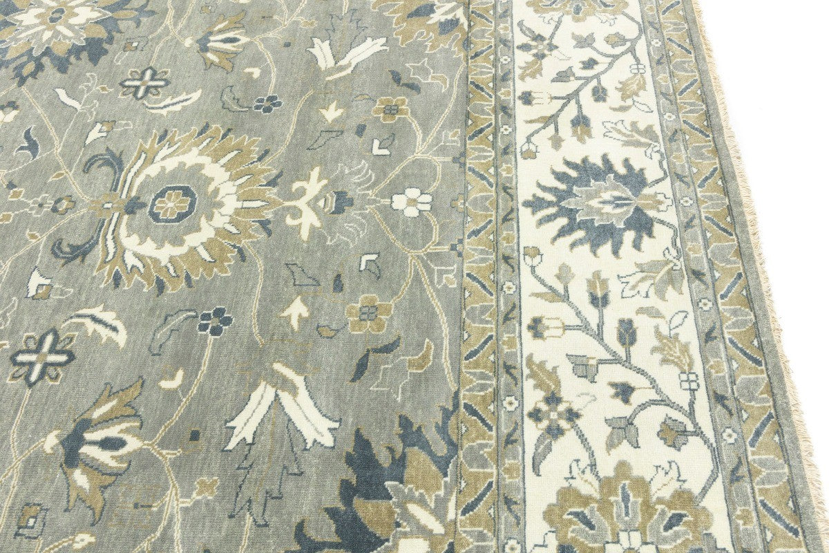 12X15 Oversized Floral Chobi Peshawar Oriental Rug Extra Large Home Carpet