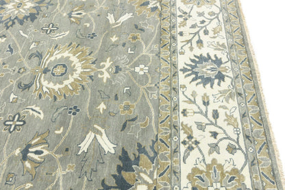12X15 Oversized Floral Chobi Peshawar Oriental Rug Extra Large Home Carpet