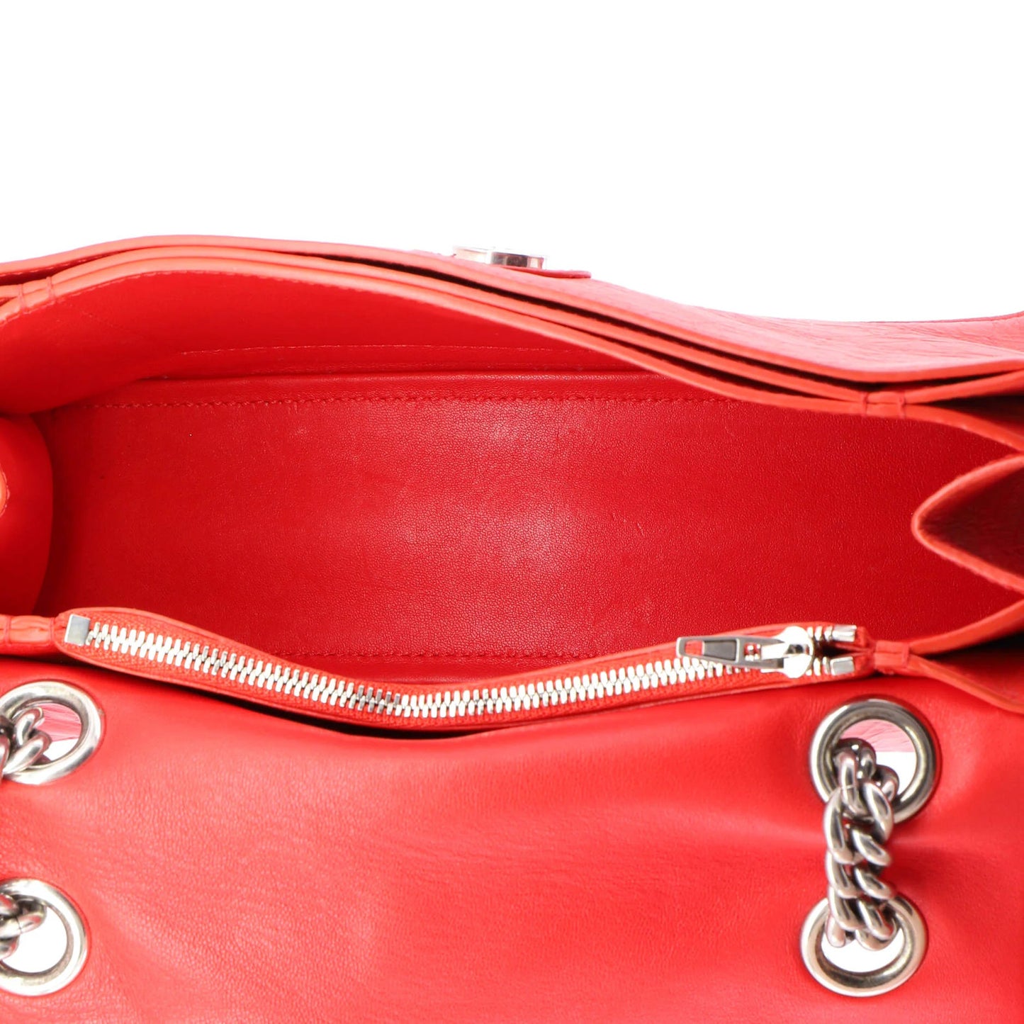 Balenciaga Crush Chain Flap Bag Leather Small