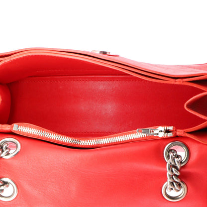 Balenciaga Crush Chain Flap Bag Leather Small