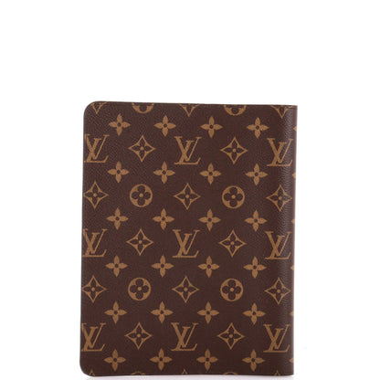 Louis Vuitton Desk Agenda Cover Monogram Canvas