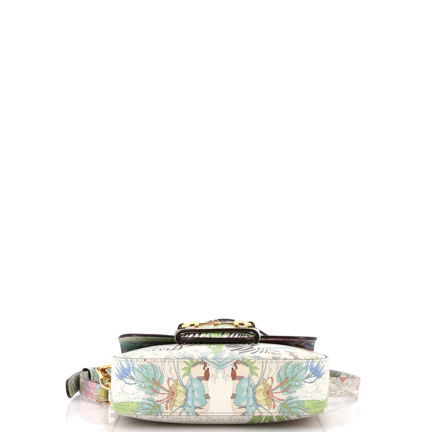 Gucci Horsebit 1955 Shoulder Bag Printed Leather Mini