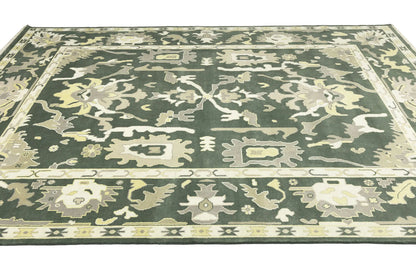 Extra Large Handmade Wool Oushak Chobi Oriental