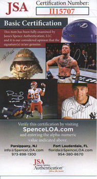 Claude Passeau Autographed Hand Filled Out Survey Page (Jsa)