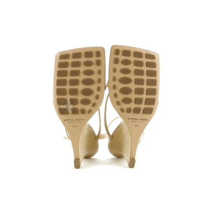 Bottega Veneta Women'S Stretch Strap Wedge Sandals Leather