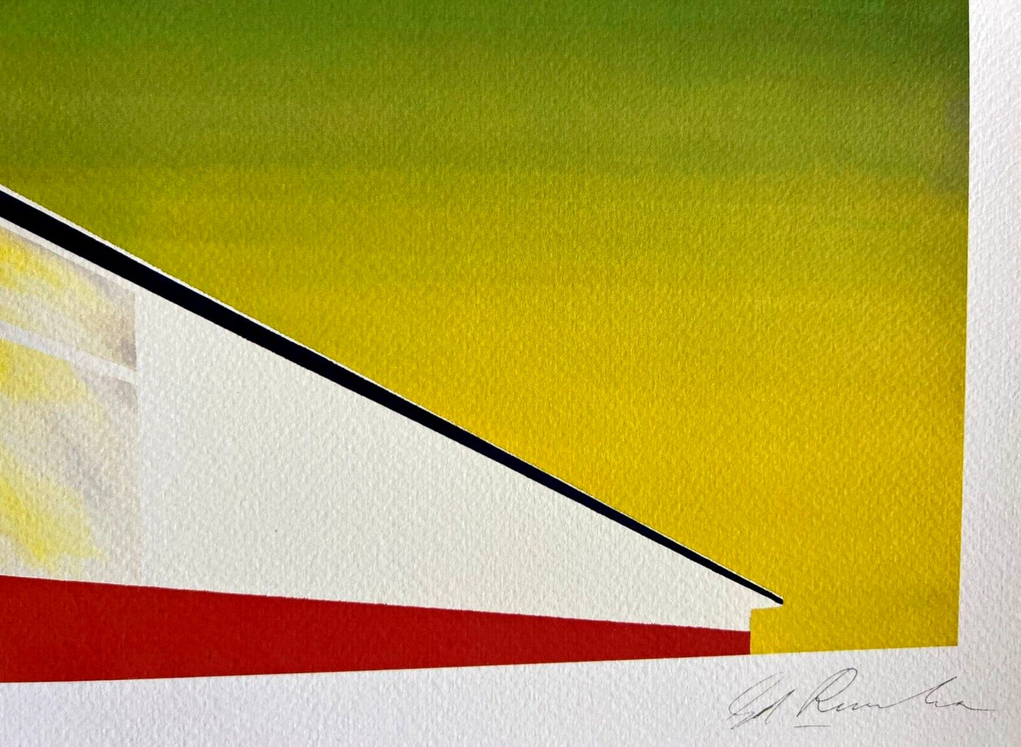 Edward Ruscha Lithograph 1991 Coa Signed Numbered Certified