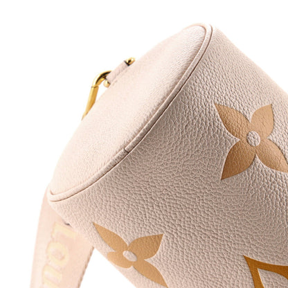 Louis Vuitton Papillon Handbag By The Pool Monogram Empreinte Giant Bb