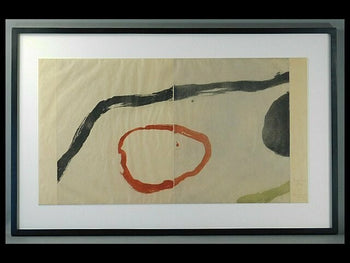 Kumi Korf Original Monoprint On Japanese Paper Art Print Signed Framed Moma