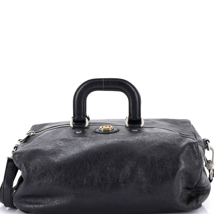 Gucci Morpheus Convertible Backpack Glazed Leather Medium